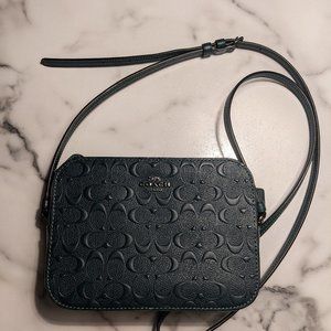 Coach crossbody bag - dark green